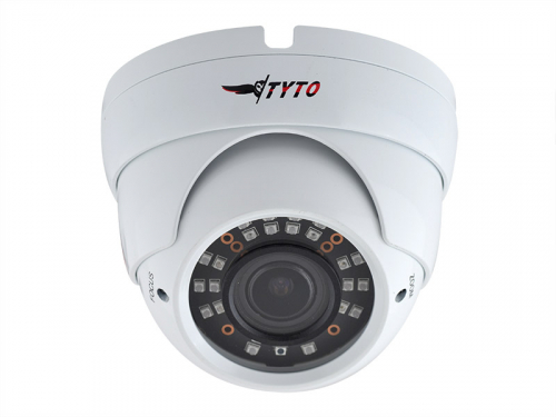 5МП купольна AHD/TVI/CVI/CVBS-відеокамера Ці HDC 5D2812-EV-30 (2.8-12mm F 2.0 | 4-в-1 | 24 x SMD LED | DIP)