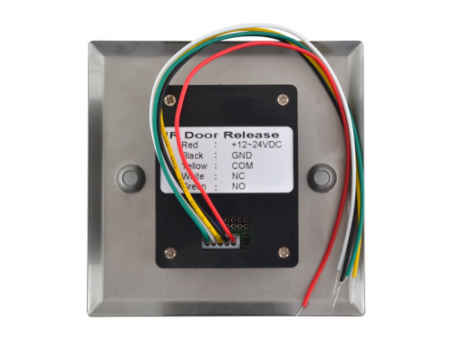 Безконтактна кнопка виходу врізна BMN-01-NO/NC (корпус метал)